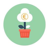 Money Plant Concepts vector