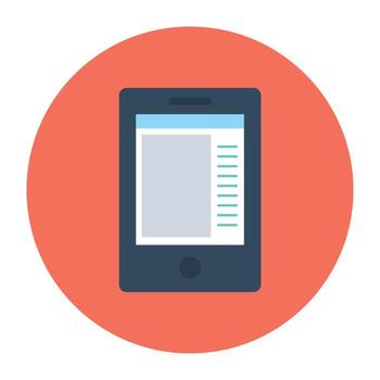App Interface Concepts vector
