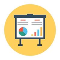 Graph Presentation Concepts vector