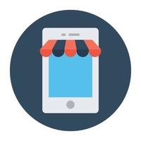 Mobile Store Concepts vector