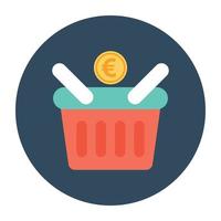 Shopping Basket Concepts vector