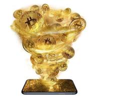 crypto currency concept photo