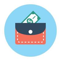 Trendy Wallet Concepts vector