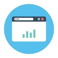 Web Analytics Concepts vector