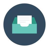 File Storage Concepts vector