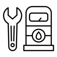 Repair Line Icon vector