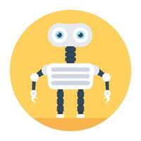 Mini Robot Concepts vector