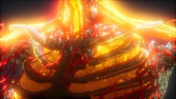 3d rendered medically accurate animation of heart and blood vessels video