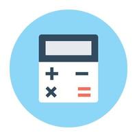 Trendy Calculator Concepts vector