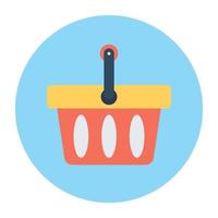 Shopping Basket Concepts vector