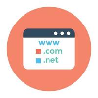 Domain Extension Concepts vector