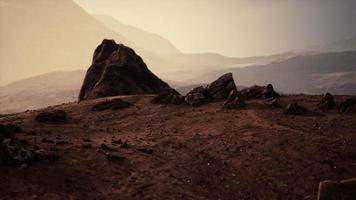 Nevada red rock canyon road in National Conservation Area video