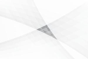 Abstract white and gray color, modern design background with geometric shape. Vector illustration.