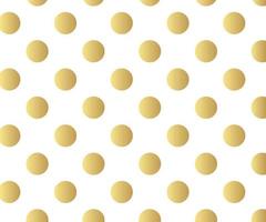 Gold polka dots pattern, colorful holiday background - vector abstract background