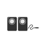 Speaker Flat Illustration. Clean Icon Design Element on Isolated White Background vector