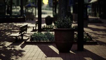 empty closed Park during the covid-19 pandemic in 2020 video