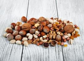 different types of nuts photo