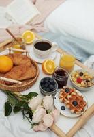 Breakfast in bed photo