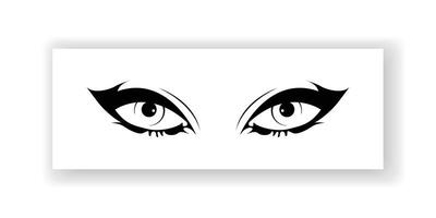 Eyes Girl Portrait Vector