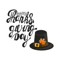 Happy Thanksgiving Banner Sign, vector illustration image.