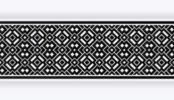 ornamental pattern border Design Template vector