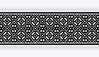 ornamental pattern border Design Template vector