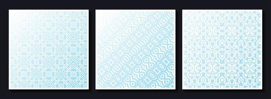 flat abstract line pattern collection vector