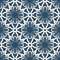 Endless background with retro patterns. Background with white and blue color. Good for wallpaper. Veil illustration. vector