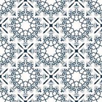 Seamless pattern with retro patterns. Background with white and blue color. Good for postcards. Vector. vector
