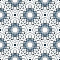 Endless background with retro patterns. Background with white and blue color. Good for prints. Veil illustration. vector