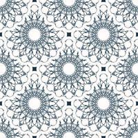 Seamless pattern with monograms. Background with white and blue color. Good for wallpaper. Veil illustration. vector