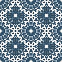 Endless background with retro patterns. Background with white and blue color. Good for postcards. Veil illustration. vector