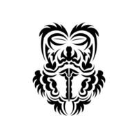 Tribal tattoo design with a sword vector