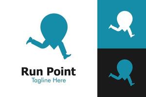 Illustration Vector Graphic of Run Point Logo. Perfect to use for Technology Company