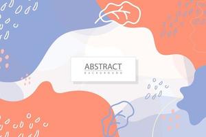 Hand drawn abstract background vector