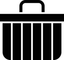 Picnic Basket Icon Style vector