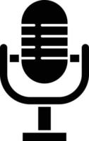 Microphone Icon Style vector