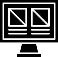 Wireframe Icon Style vector