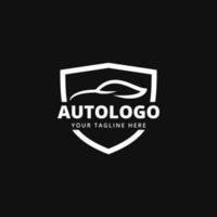 vector de diseño de logotipo de coche automotriz