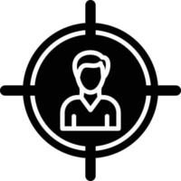 Target Audience Icon Style vector