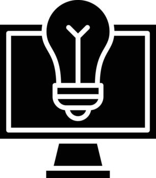 estilo de icono de solución vector