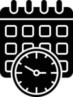 Timetable Icon Style vector