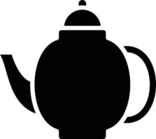 Tea Pot Icon Style vector