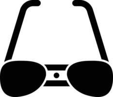 estilo de icono de gafas inteligentes vector