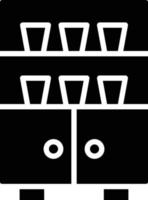 Cupboard Icon Style vector