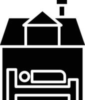 Accommodation Icon Style vector