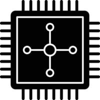 Cpu Icon Style vector