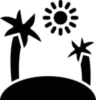 Island Icon Style vector