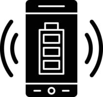 Wireless Charging Icon Style vector