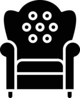 Armchair Icon Style vector